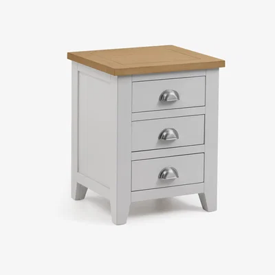 The Range Chilham 3 Drawer Bedside Table