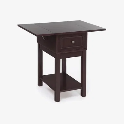 The Range Kilburn Drop Leaf End Table - Mahogany