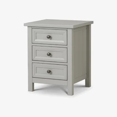 The Range Maine Three Drawer Bedside
