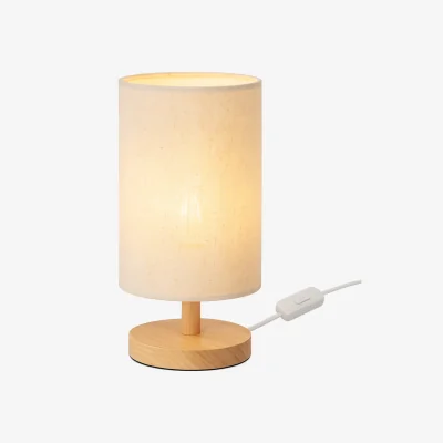 The Range Bedside Table Lamp - Off White