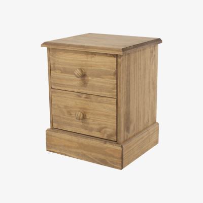 The Range Cotswold 2 drawer bedside cabinet - Antique wax