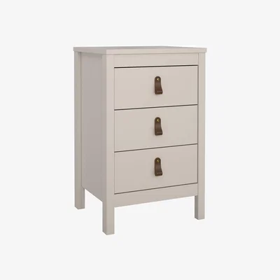 The Range Barcelona Bedside Table - Cashmere / 3