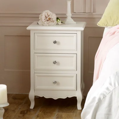 The Range Victoria Bedside Table - White