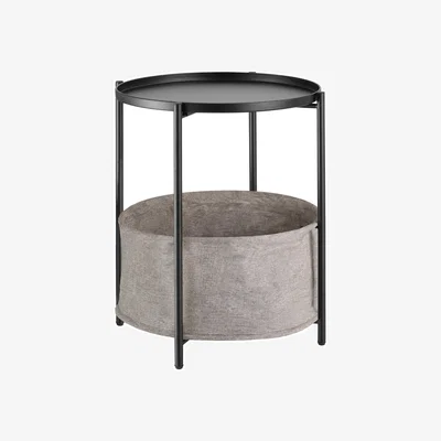 The Range Bedside Table Canterbury - Black