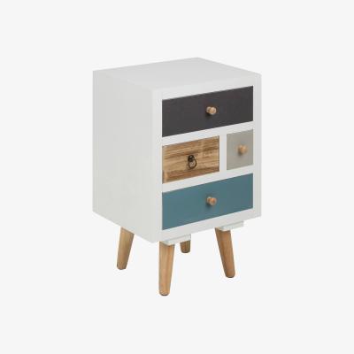 The Range Thais Shabby Chic Bedside - White