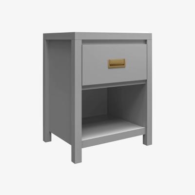 The Range LS MH Haven Nightstand with 1 Drawer - Grey