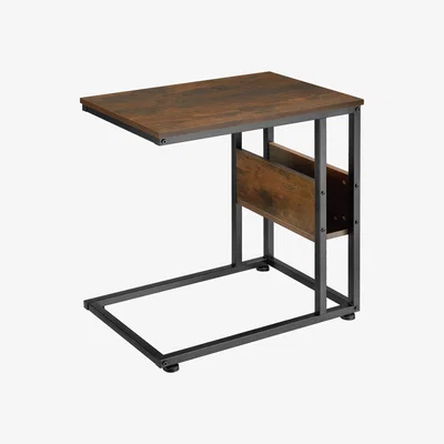 The Range Bedside Table Wigan - Industrial Dark