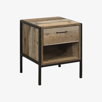 The Range Urban Rustic 1 Drawer Bedside