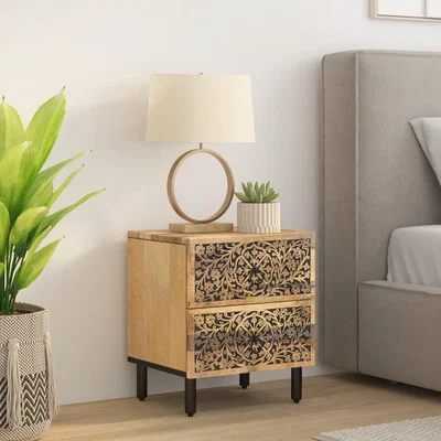 The Range Bedside Cabinet To Decor Your Bedroom - Brown