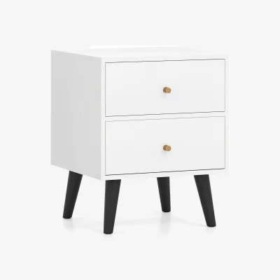 The Range Small Accent Table - White