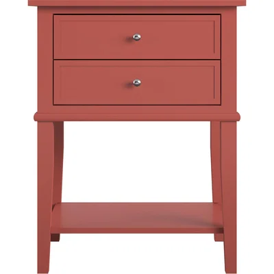 The Range Franklin Accent Table - Terracotta / 71cm