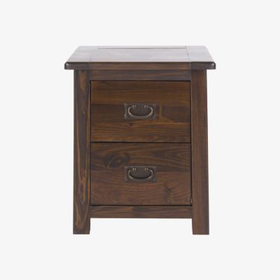 The Range Boston Two Drawer Bedside Cabinet