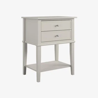 The Range Franklin Accent Table - Taupe / 71cm