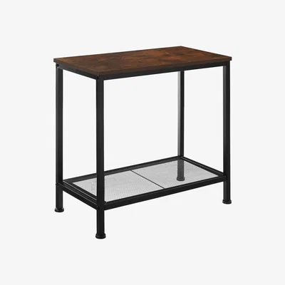 The Range Bedside Table Filton - Industrial Dark