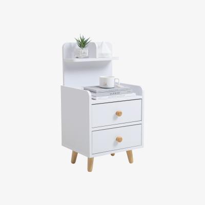 The Range Simple Style Bedside Table  - White / 13kg