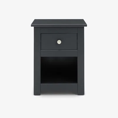 The Range Radley Bedside With 1 Drawer - Anthracite