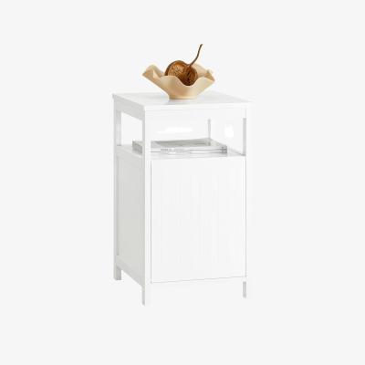 The Range Allensby Bedside Table - White