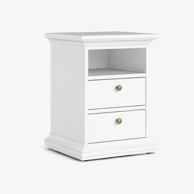 The Range Paris 2-Drawer Bedside Table