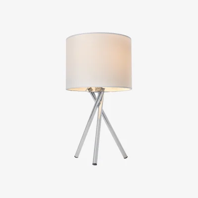 The Range Orla Tripod Bedside Table Lamp - Ivory