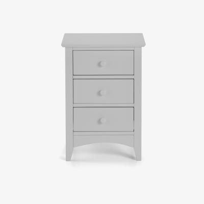 The Range Cameo Grey Bedside - Dove Grey