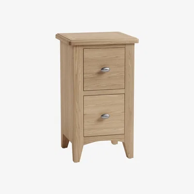 The Range Ashford Small Bedside Cabinet - Light Oak