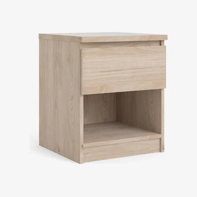 The Range Naia 1-Drawer 1-Shelf Bedside Table