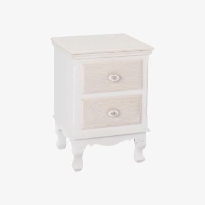 The Range Juliette 2-Drawer Bedside Cabinet - White