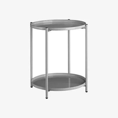 The Range Bedside Table Oxford - Grey