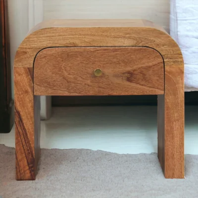 The Range Darcy Solid Wood Bedside Table