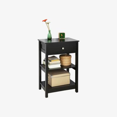 The Range SoBuy Bedside Table with 1 Drawer 2 Shelves