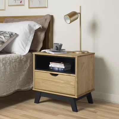 The Range Scandian Bedside Cabinet - Brown