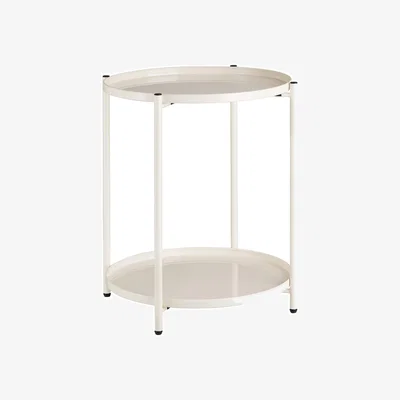 The Range Bedside Table Oxford - Cream