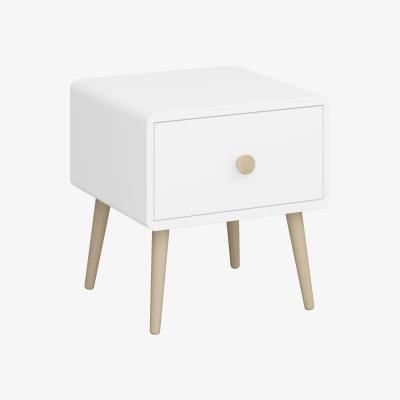 The Range Gaia Bedside Table - White