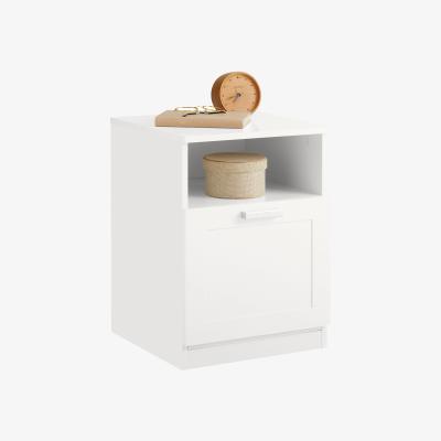 The Range Keyrin Bedside Table - White