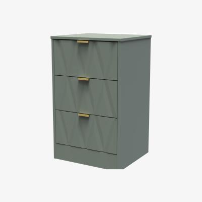 The Range Vegas Bedside Table - Grey