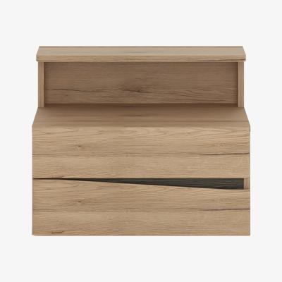 The Range Kala Two Drawer Bedside Cabinet - Oak