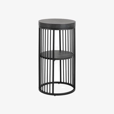 The Range Strington Bedside Table - Black