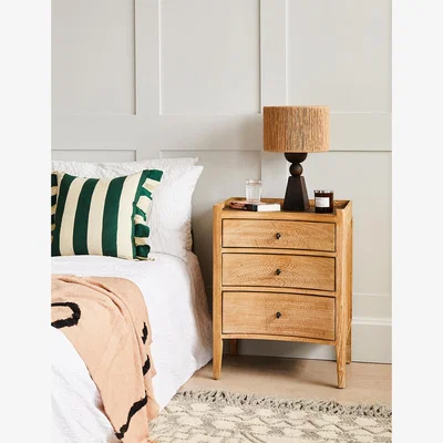 Rose & Grey Nagoya Bedside Table