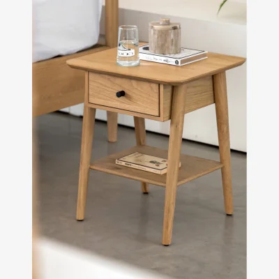 Rose & Grey Eden Wooden Bedside Table