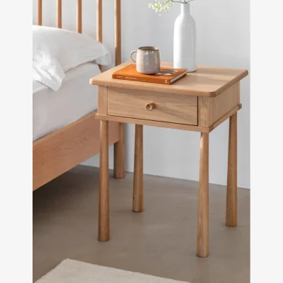 Rose & Grey Orla Wooden Bedside Table
