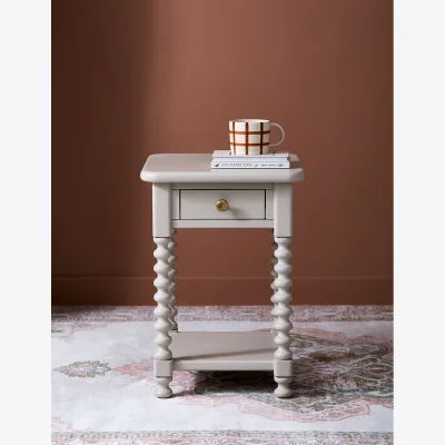 Rose & Grey Harlow Bedside Table in Desert Rose