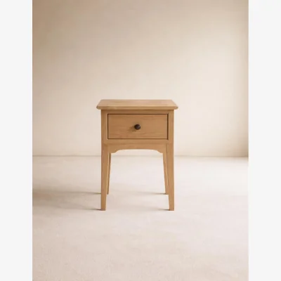 Rose & Grey Rosalie 1 Drawer Slim Bedside Table