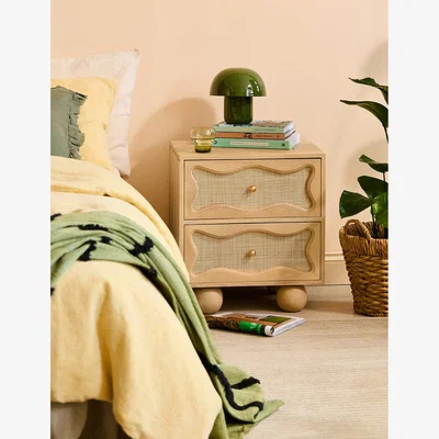 Rose & Grey Josephine 2 Drawer Bedside Table