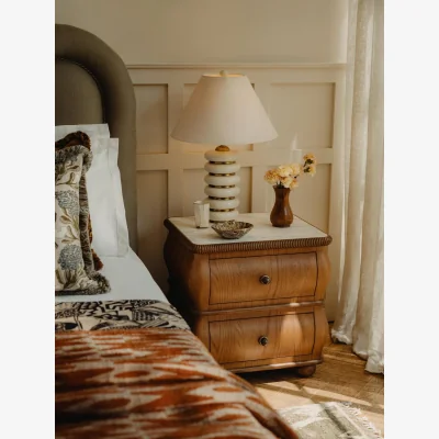 Soho Home Esmeray Bedside Table, Mid-tone