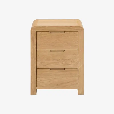 Teddy Beau Julian Bowen 3 Drawer Bedside Cabinet