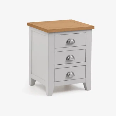 Teddy Beau Julian Bowen Richmond 3 Drawer Bedside Cabinet