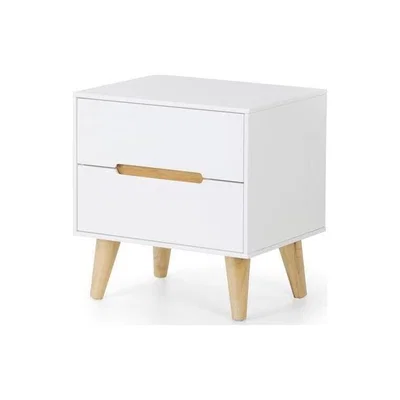 Teddy Beau Julian Bowen Alicia 2 Drawer Bedside Cabinet