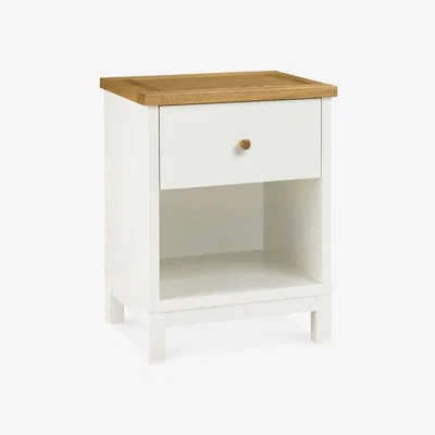 Teddy Beau Bentley Atlanta 1 Drawer Two Tone Nightstand