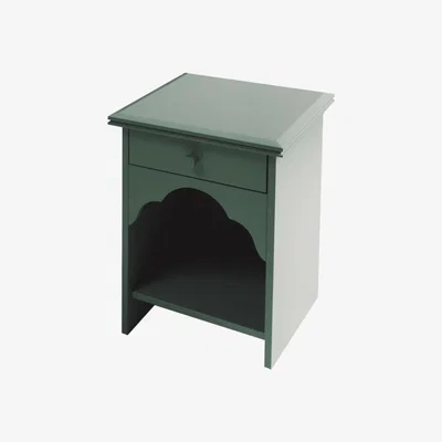 Tobias Oliver William Yeoward | Tanjina Bedside Table Shale Green