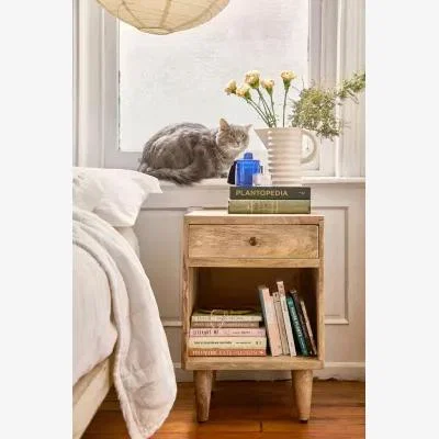 Urban Outfitters Amelia Bedside Table - Brown ALL at Urban Outfitters